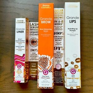 Grande Cosmetics Set Full Sizes